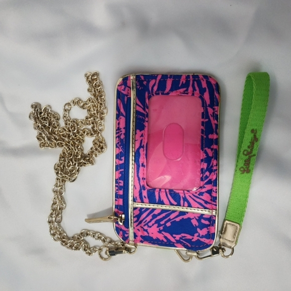 Lilly Pulitzer Accessories - Lilly Pulitzer Card Holder With Chain